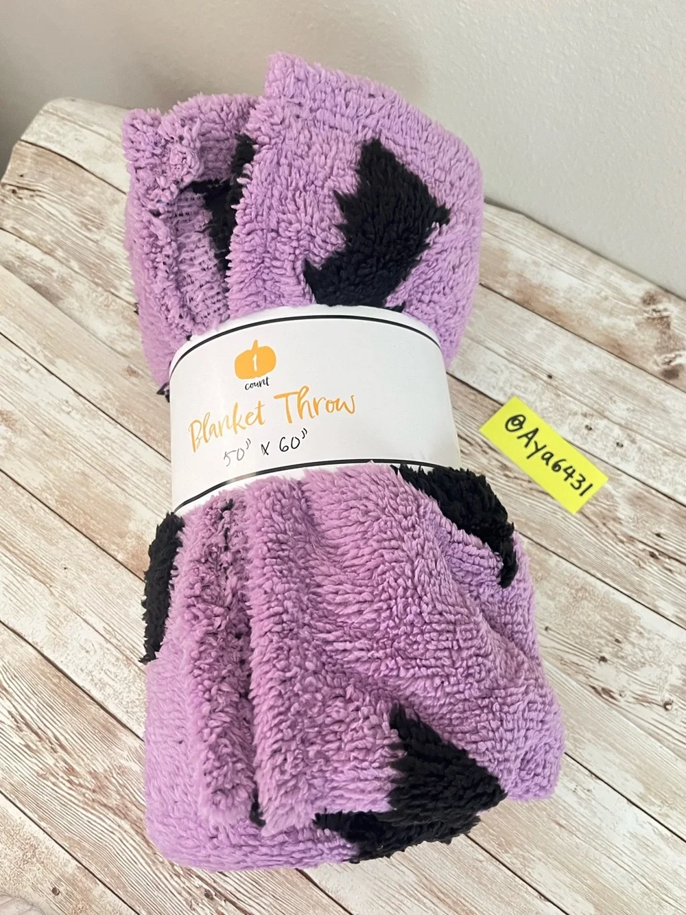 NEW Target Bullseye Playground Halloween Bat Blanket🌸